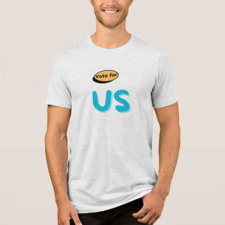 Heren Patriottische Stem voor US Amerika TriBlend Tri-Blend Shirt