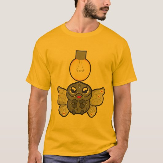 Heren polykatoen mix T-shirt (Voorkant)