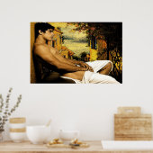 heren, poster (Keuken)