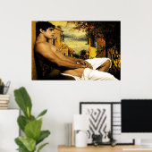 heren, poster (Thuiskantoor)