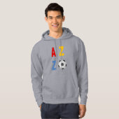 Heren Pullover Hoodie grijs ARIZONA SPORT (Voorkant volledig)