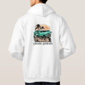 Heren Pullover Hoodie voor Volwassenen (Achterkant)