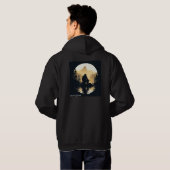 Heren Pullover Hoodie voor Volwassenen (Achterkant volledig)