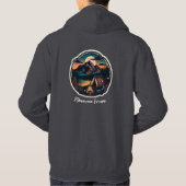 Heren Pullover Hoodie voor Volwassenen (Achterkant)
