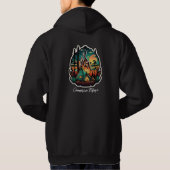 Heren Pullover Hoodie voor Volwassenen (Achterkant)