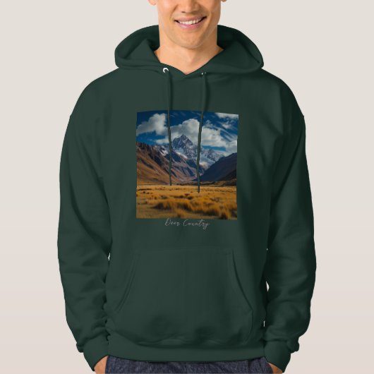 Heren Pullover Hoodie voor Volwassenen (Voorkant)