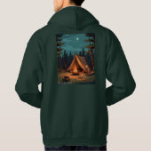 Heren Pullover Hoodie voor Volwassenen (Achterkant)