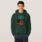 Heren Pullover Hoodie voor Volwassenen (Voorkant volledig)