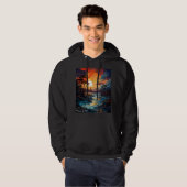 Heren Pullover Hoodie voor Volwassenen (Voorkant volledig)
