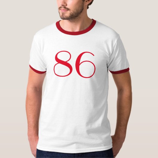 Heren raglan baseball T-shirt (Voorkant)