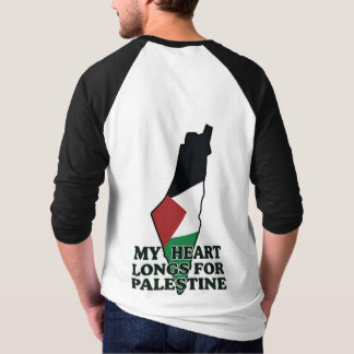 Heren Raglan Baseball T-Shirt met dubbelzijdige af