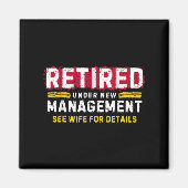 Heren Retro Niet Meer In Gebruik Onder Nieuwe Leid Magneet (Voorkant)