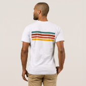 Heren retro t-shirt (Achterkant volledig)