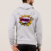 Heren ritssluiting Hoodie (Achterkant)