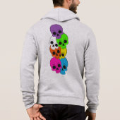 Heren ritssluiting Hoodie (Achterkant)