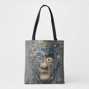 Heren Robot Technologie Mannelijke Man Tas Zak