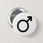 Heren Ronde Button 5,7 Cm (Voorkant /achterkant)