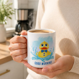 Heren Rubber Eend Koffiemok