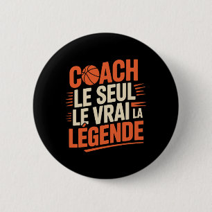 Heren Skelet Coach Humor Skelet Cadeau Idee Grappi Ronde Button 5,7 Cm