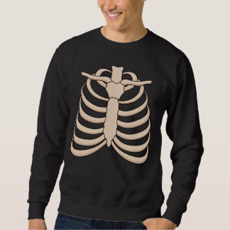 Heren skeleton sweatshirt voor Halloween-feest