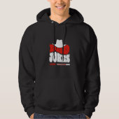 Heren "Slechte Grappen" Cowboy Hoodie - Sarcastisc (Voorkant)
