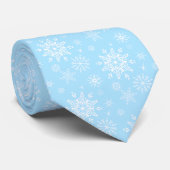 Heren Sneeuwvlokken Kerst Das (Opgerold)