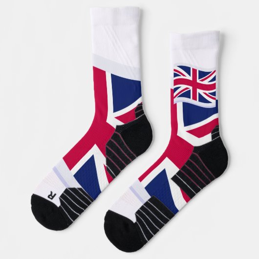Heren sokken met Union Jack (Links)