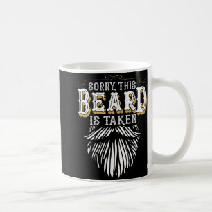 Heren Sorry Deze Baard Is Bezette Land Retro Valen Koffiemok
