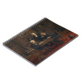 Heren spelen een spel van schaken (Thomas Eakins) Notitieboek (Linkerzijde)