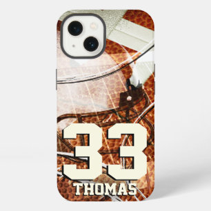heren sport voetbal uitrusting grunge iPhone 13 hoesje
