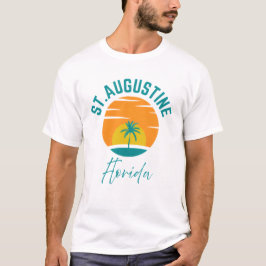 Heren St. Augustine Beach Florida T-shirt