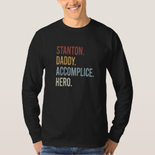 Heren Stanton Daddy Accomplice Hero Retro Stijl Vi T-shirt