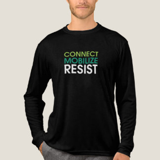 Heren stijl lange mouwen t-shirt Tri-Blend shirt
