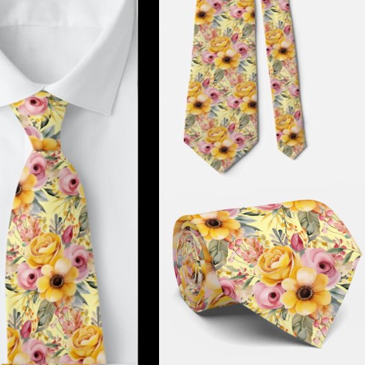 Heren stropdas | Bloemenhalsband voor bruiloft en 