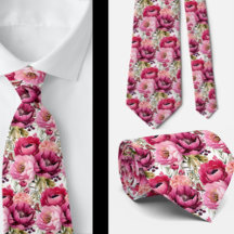 Heren stropdas | Bloemenhalsband voor bruiloft en 