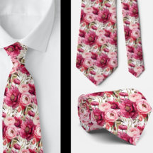 Heren stropdas | Bloemenhalsband voor bruiloft en 