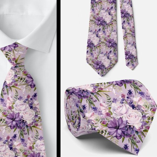 Heren stropdas | Bloemenhalsband voor bruiloft en