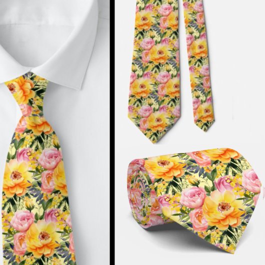 Heren stropdas | Bloemenhalsband voor bruiloften e