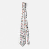 Heren stropdas | Bloemenhalsdoek voor bruiloft & e (Voorkant)