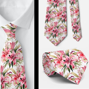 Heren stropdas Bloemenhalsdoek voor bruiloft & e