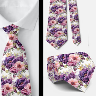Heren stropdas Bloemenhalsdoek voor bruiloft & e