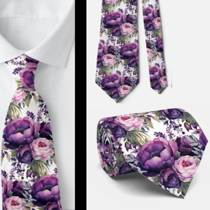 Heren stropdas Bloemenhalsdoek voor bruiloft & e