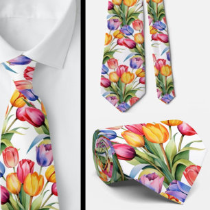 Heren stropdas Bloemenhalsdoek voor bruiloft & e
