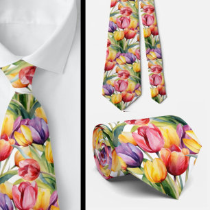 Heren stropdas Bloemenhalsdoek voor bruiloft en
