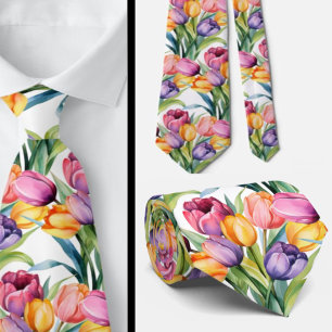Heren stropdas Bloemenhalsdoek voor bruiloft en