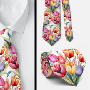 Heren stropdas Bloemenhalsdoek voor bruiloft en