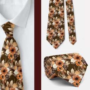 Heren stropdas Bloemenhalsdoek voor bruiloft en