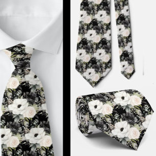 Heren stropdas Bloemenhalsdoek voor bruiloft en