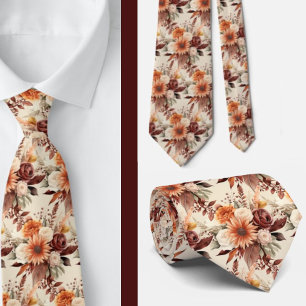 Heren stropdas Bloemenhalsdoek voor bruiloft en