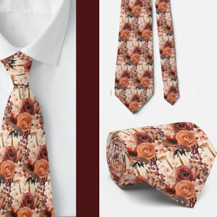 Heren stropdas Bloemenhalsdoek voor bruiloft en